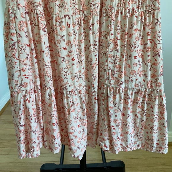 Pink and Red Floral and Paisley Sundress- Old Navy - Picture 3 of 6